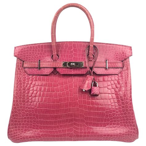 baby pink hermes birkin|hermes birkin pink crocodile.